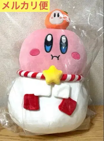 커비 카가미모치 오모치모치모치 봉제 인형 쿠션 별의 커비 미개봉 새상품