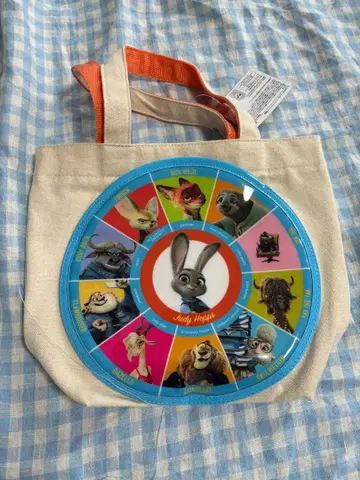 주토피아 토트백 런치백 닉 주디 백 디즈니