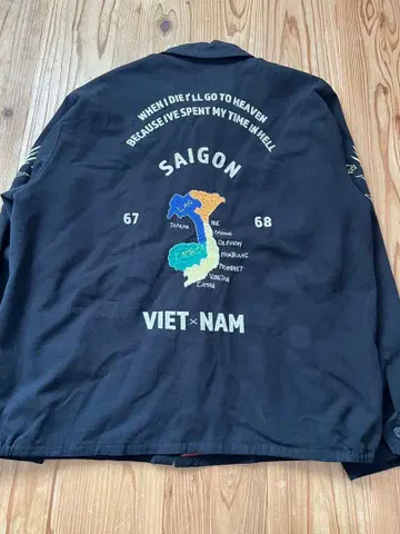 WAIPER.INC SOUVENIR VIETNAM JACKET