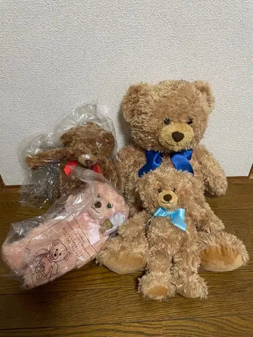 곰 봉제 인형 세트