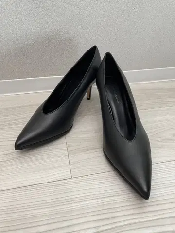 FABIO RUSCONI 펌프스 블랙 37 V컷