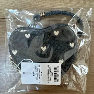 [새상품] FEILER 페이러 러브러리 하트 하트형 파우치 그레이
