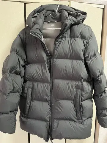 UNIQLO NANODESIGN 그레이 다운 자켓 M