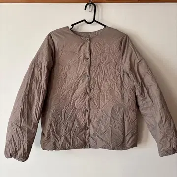 [ 무인양품 ] 다운 자켓 ( 라이트 베이지 )