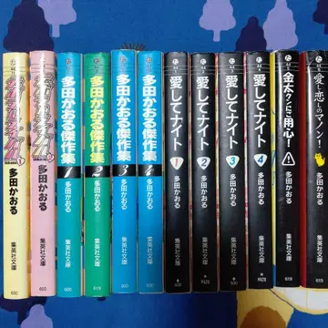 [ 타다 카오루 걸작집 ] 외 문고 코믹스 12권 세트