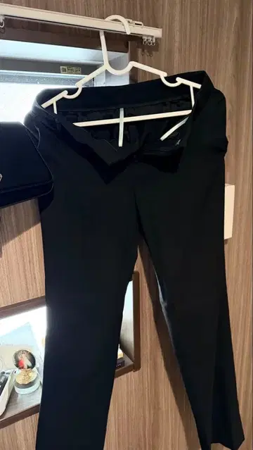 블랙 슬랙스 세탁 가능