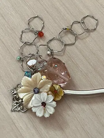 시미즈자카 유리관 주얼리 교토 헤어콤