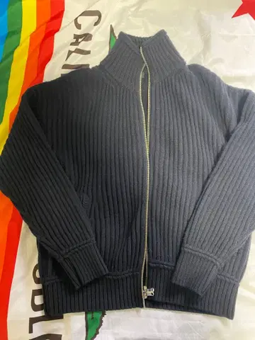 바니스뉴욕 니트 울100% 블루종 새상품급