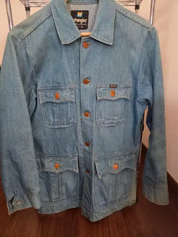 70s Wrangler 랭글러 데님 자켓 커버올 M