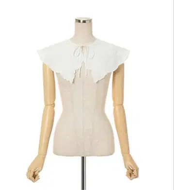 Mame Kurogouchi 2021AW 탈부착 카라 화이트