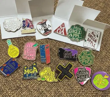 Mrs. GREEN APPLE 핀 배지 거의 컴플리트 세트