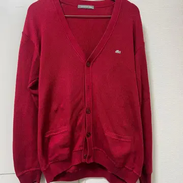 80s LACOSTE 가디건