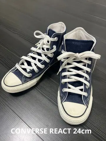 컨버스 100주년 기념 모델 24.0cm 네이비