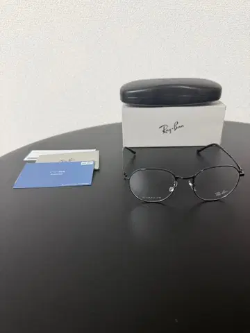 Ray-Ban 블랙 오벌 안경