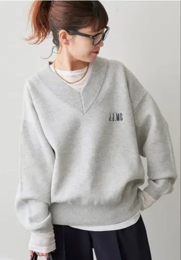 Spick &span J.J.Mercer 별주 V넥 풀오버