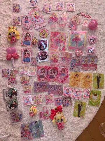 너와 아이돌 프리큐어 큐어 아이돌 묶음 판매 아크릴 스탠드 카드 가챠