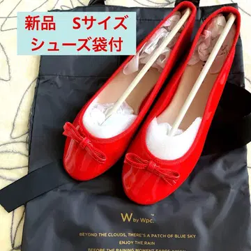 새상품 레인 신발 wpc. 에나멜 플랫슈즈