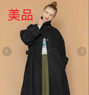 FREAK'S STORE 울리 2way 하이넥 코트