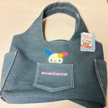 시마무라 데님 토트백 우사하나