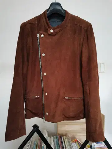 stodja 브라운 스웨이드 자켓