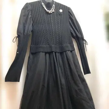 이소재 사용 롱 원피스 사이즈 40