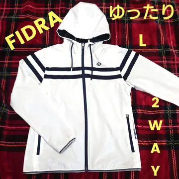 FIDRA 여성용 골프 아우터 2WAY 자켓 L LL 화이트