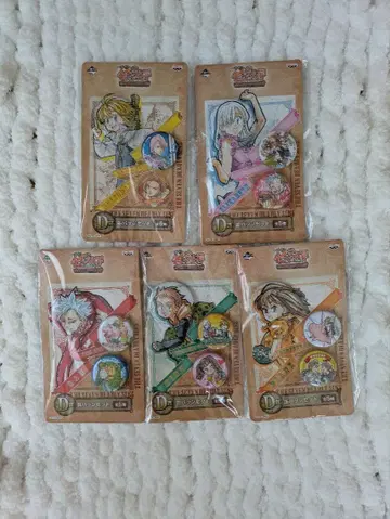 일곱개의 대죄 제일복권 캔뱃지