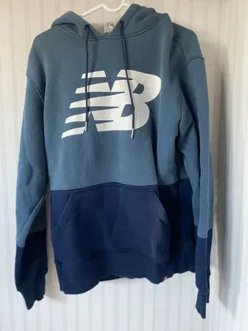 뉴발란스 바이컬러 후드티 M