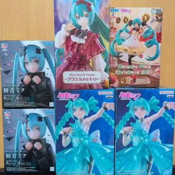 하츠네 미쿠 피규어 6체 세트