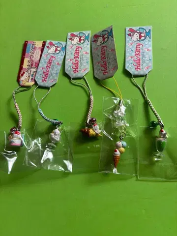 키티 스트랩 아이스크림 크림 소다 미사용 일괄