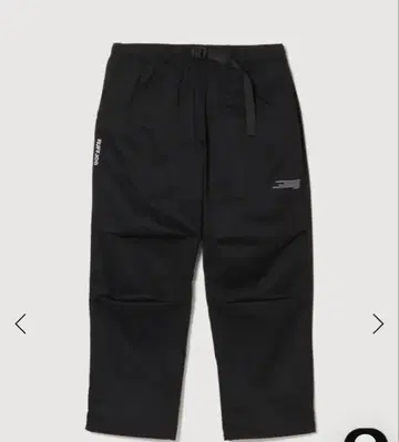 라프로그 현행 모델 블랙 캐주얼 팬츠 허리밴딩