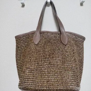 마르코 블랑키니 슬로브 이애나 브라운 스트로우 백