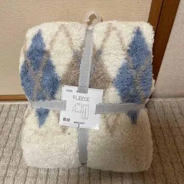 [ 미사용 새상품 ] 유니클로 플리스 룸웨어 세트 아이보리 x 베이지