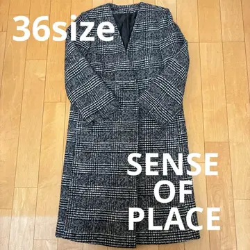 SENSE OF PLACE 롱 코트 (36)