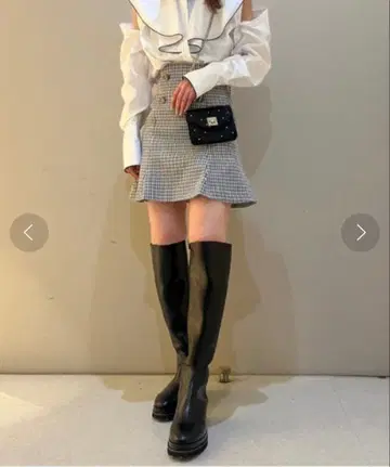 LILY BROWN 플레어 스커트 숏 팬츠