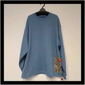 UNIVERSAL OVERALL 파랑 트레이닝복 레오파드 포켓 L 사이즈