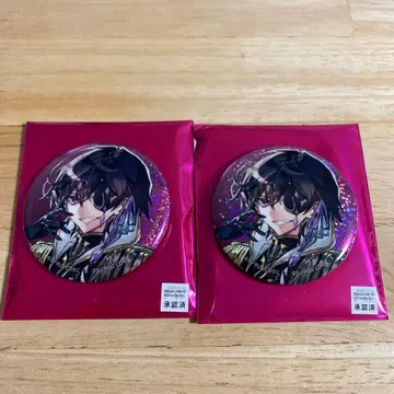 코드기어스 트리 빌리지 홀로그램 캔뱃지 를르슈 줄리어스 2개