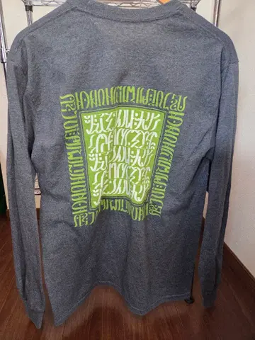 juemi MACCIU 콜라보 롱T 그레이 프리 사이즈