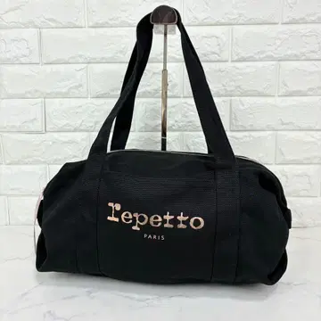 컨디션 최상 레페토 보스턴 백 핑크 골드 지퍼 핑크 리본