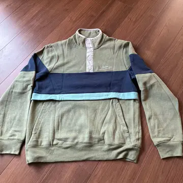 L.L.Bean 하프 지퍼 맨투맨 S