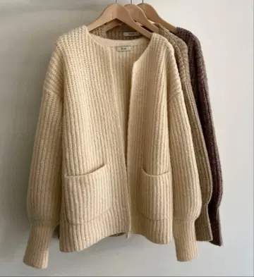 CANAL JEAN RED CHOP WORKS 니트 가디건