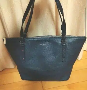케이트 스페이드 네이비 토트백