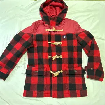 칼 헬무트 체크 더플 코트