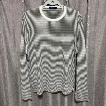 y112904 ZegnaSport 롱T 셔츠 긴팔 보더 고급