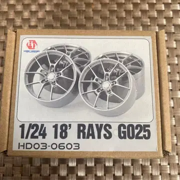 취미 디자인 1/24 18인치 RAYS G025 휠 세트