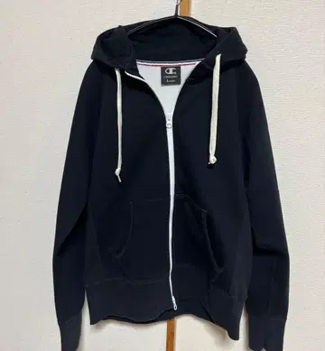 Champion TECH WAVE 풀 집업 후드티 여성용 L 사이즈