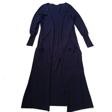 새상품급 이탈리아제 LIUJO 럭셔리 롱 가디건 다크 네이비