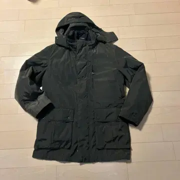 맥그리거 남성용 후드 부착 점퍼 M 사이즈 다크 브라운