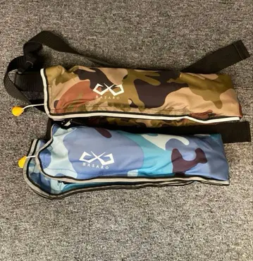 구명 조끼 BASARO 카모플라쥬 디자인 2점 세트 익명 배송