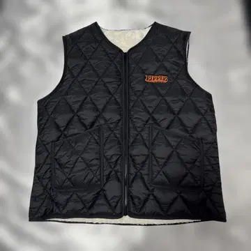 새상품 참단어 고멘 RIPPER MAGAZINE 퀼팅 베스트 퍼